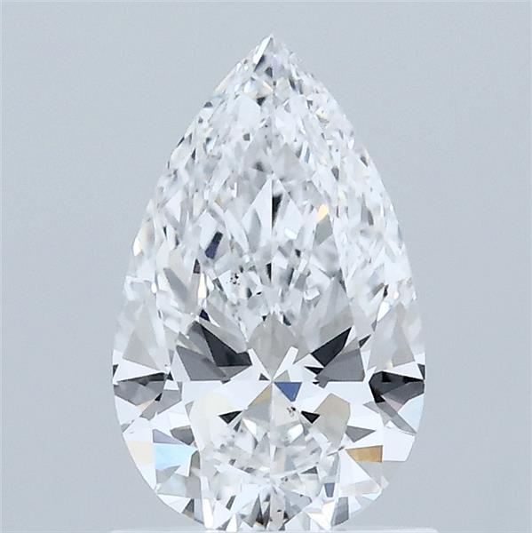 1ct Pear D VS2 Lab Created Diamond