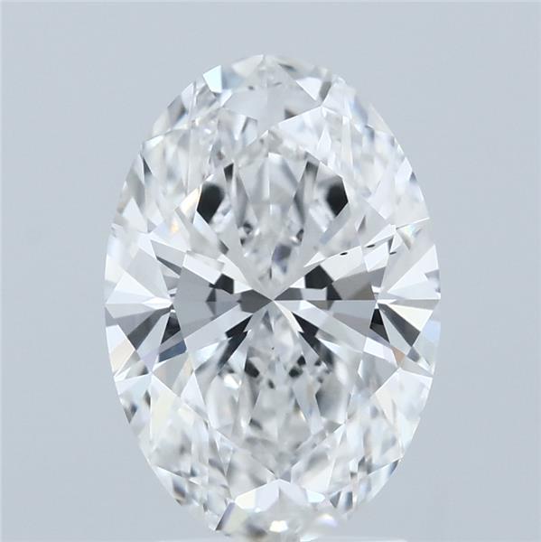 2.51ct Oval E VS2 Lab Created Diamond