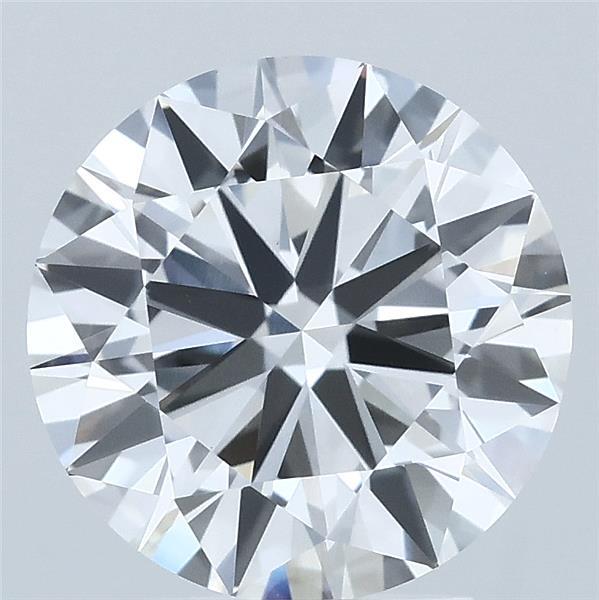 2.98ct Round E VVS2 Lab Created Diamond