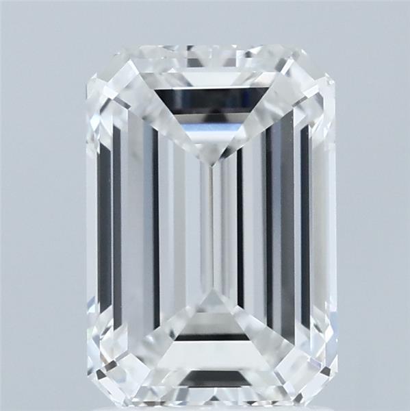 2.09ct Emerald E VVS2 Lab Created Diamond