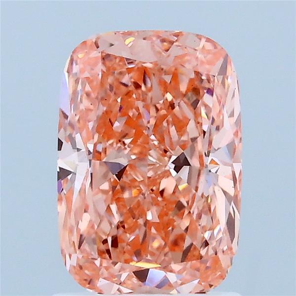 1.56ct Cushion FANCY VIVID PINK VS1 Lab Created Diamond