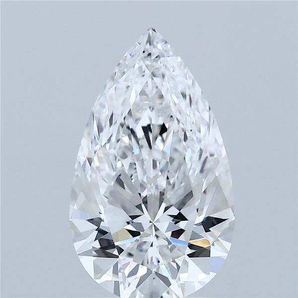 1.5ct Pear D VS1 Lab Created Diamond