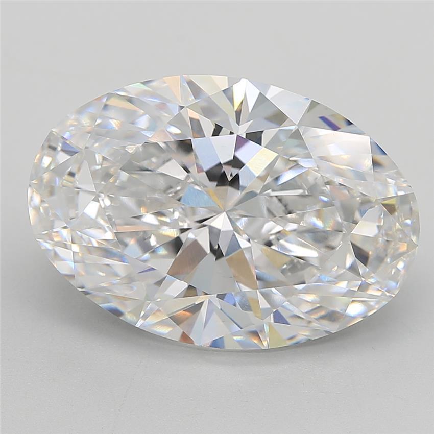 13.15ct Oval E VVS2 Lab Created Diamond