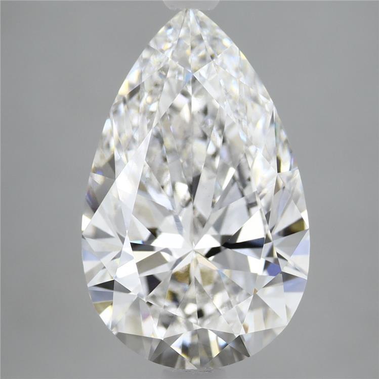 4.05ct Pear E VS1 Lab Created Diamond