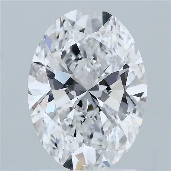 1.96ct Oval D VVS2 Lab Created Diamond