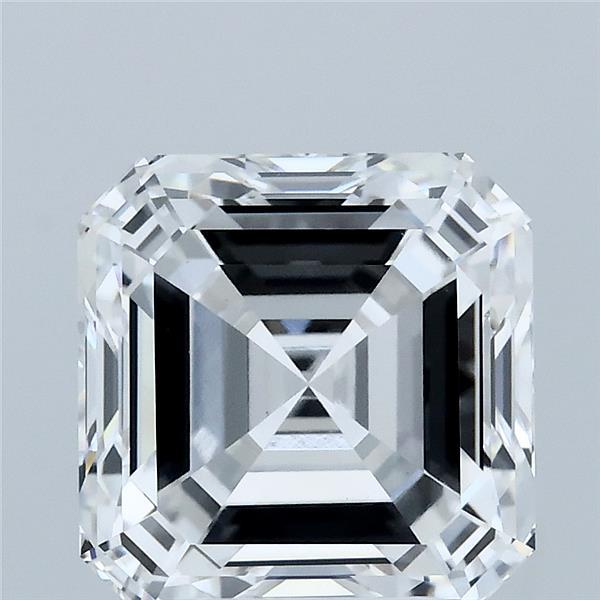 4.04ct Asscher E VVS2 Lab Created Diamond