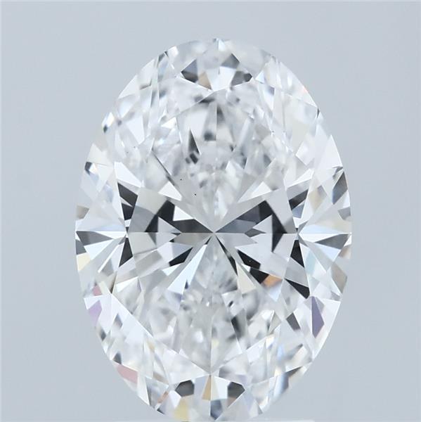 2.85ct Oval E VS1 Lab Created Diamond