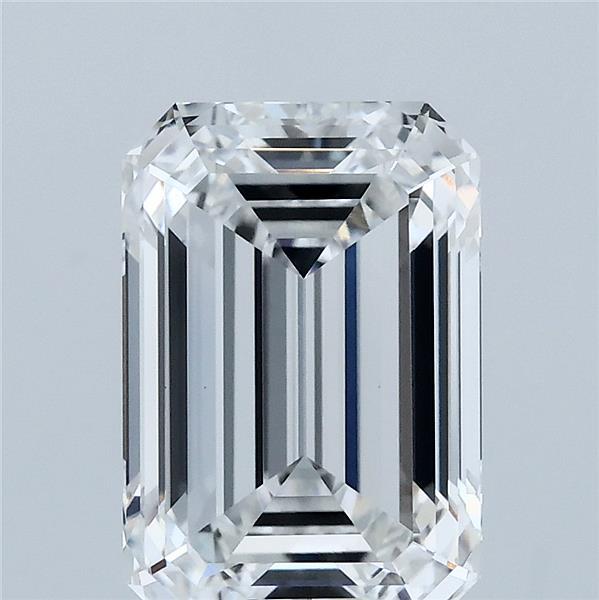 3.56ct Emerald D VVS2 Lab Created Diamond