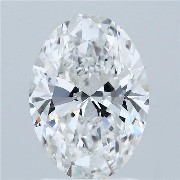 2.06ct Oval E VVS2 Lab Created Diamond