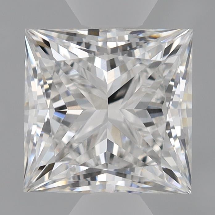 0.93ct Princess F VVS2 Lab Created Diamond