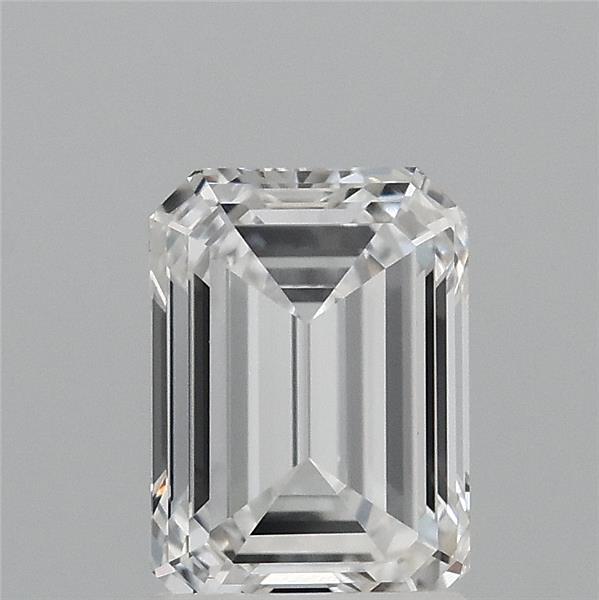 1.53ct Emerald E VVS1 Lab Created Diamond