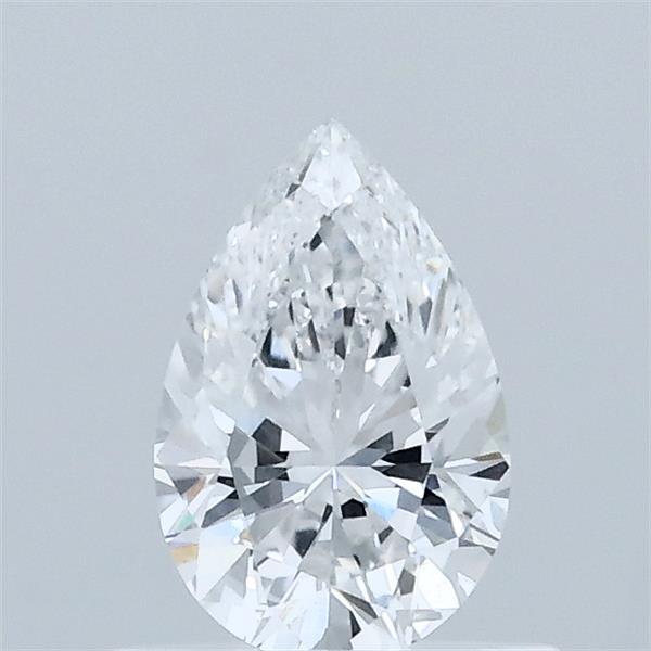 0.6ct Pear D VVS1 Lab Created Diamond