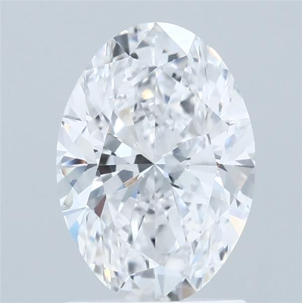 1.55ct Oval D VVS1 Lab Created Diamond