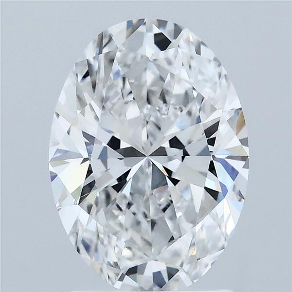 2.08ct Oval E VS1 Lab Created Diamond