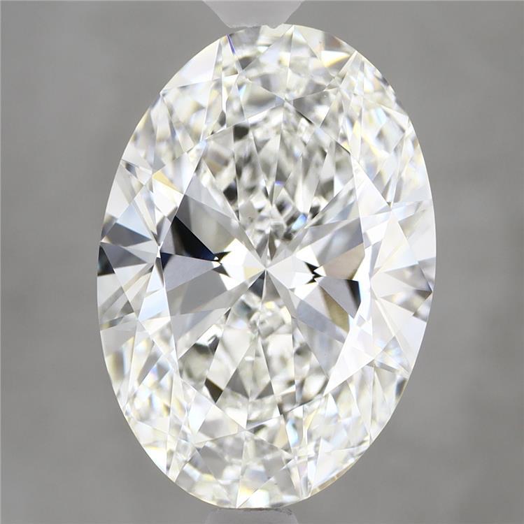6.02ct Oval E VVS2 Lab Created Diamond