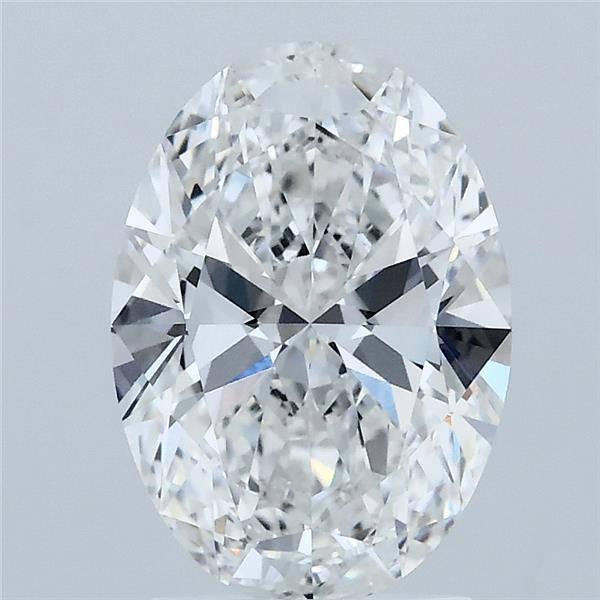 2.01ct Oval E VVS2 Lab Created Diamond