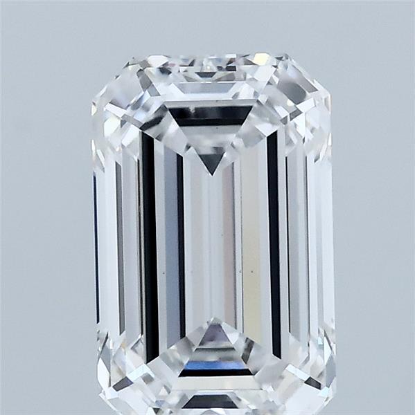 2ct Emerald D VS2 Lab Created Diamond