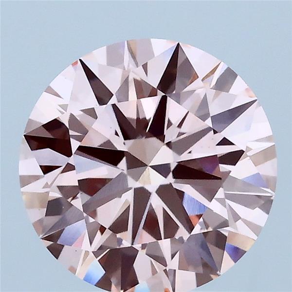 2.01ct Round FANCY INTENSE PINK VS1 Lab Created Diamond