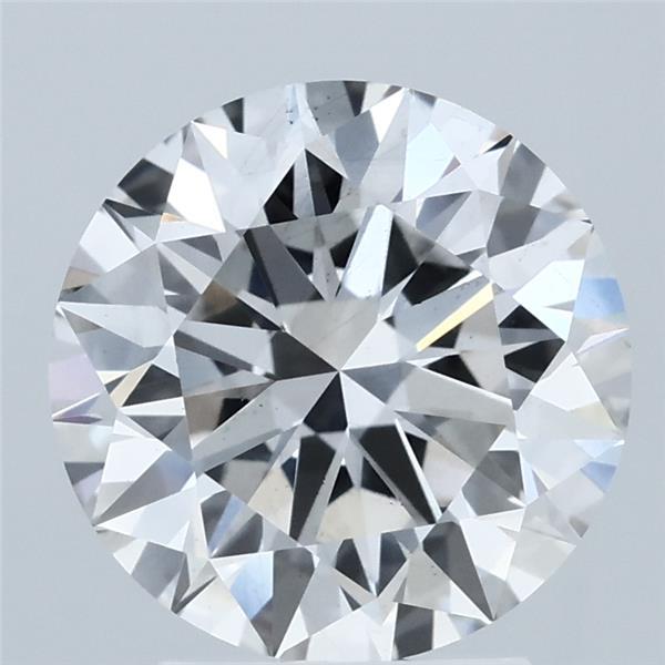 3ct Round G VS2 Lab Created Diamond