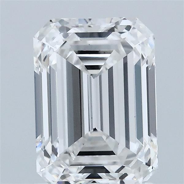 1.57ct Emerald E VS1 Lab Created Diamond