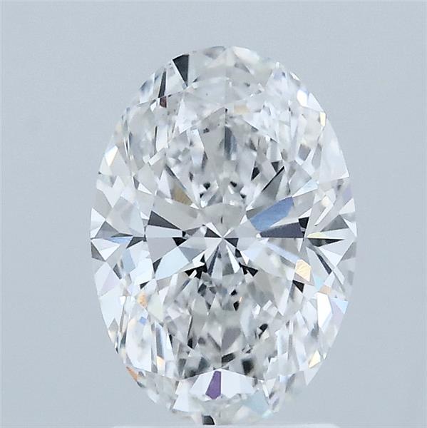 1.52ct Oval E VS1 Lab Created Diamond