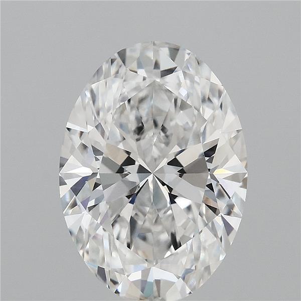 4.05ct Oval E VVS1 Lab Created Diamond