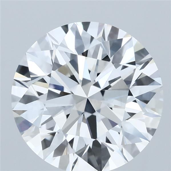 3.6ct Round F VVS2 Lab Created Diamond