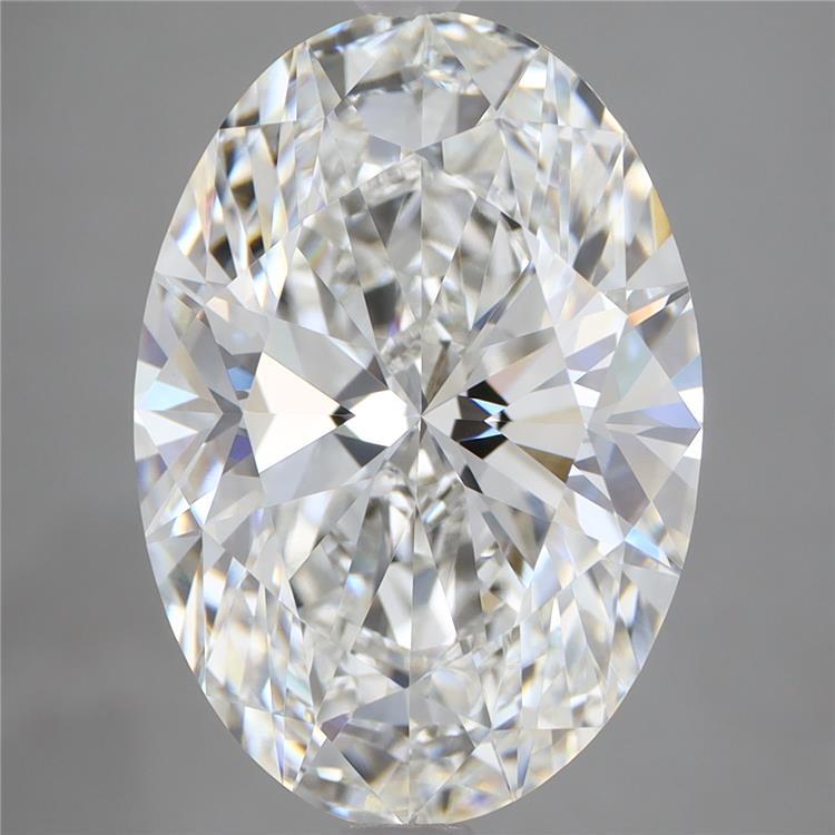 7.05ct Oval E VVS2 Lab Created Diamond