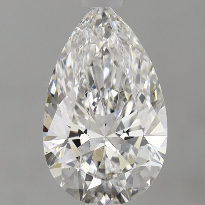 0.99ct Pear F VS2 Lab Created Diamond