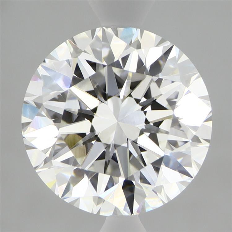 2.95ct Round F VVS2 Lab Created Diamond