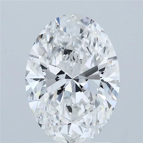 2.01ct Oval E VVS2 Lab Created Diamond