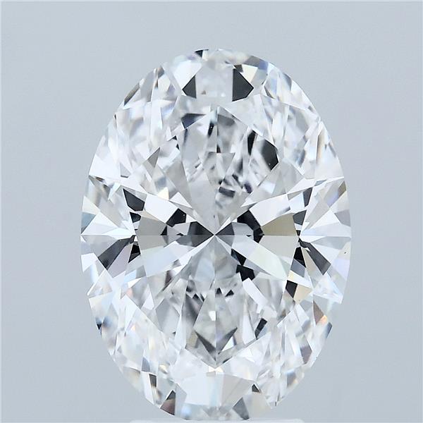 4.09ct Oval E VVS2 Lab Created Diamond