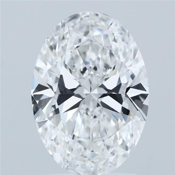 2.01ct Oval E VVS2 Lab Created Diamond