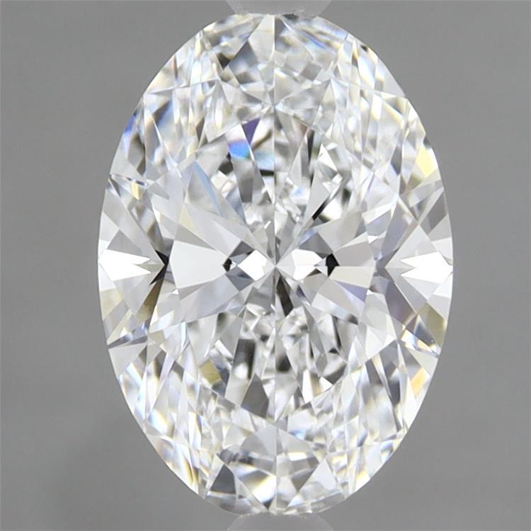 1.87ct Oval D VVS2 Lab Created Diamond