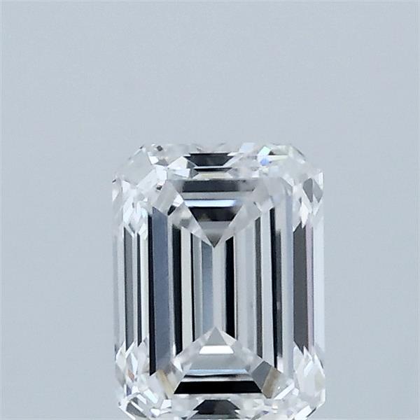 0.72ct Emerald D VVS2 Lab Created Diamond