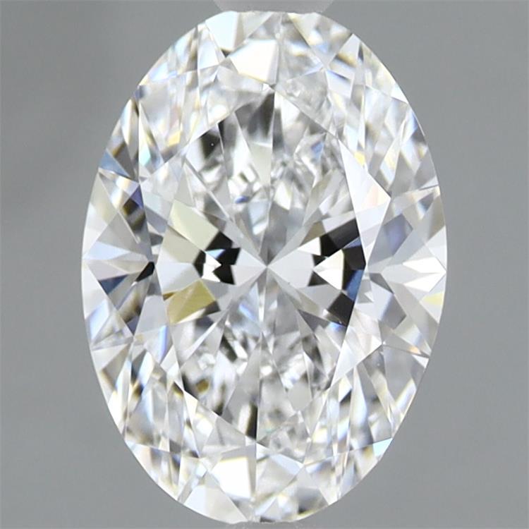 1.55ct Oval D VVS2 Lab Created Diamond