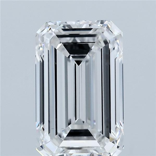 5ct Emerald E VVS2 Lab Created Diamond