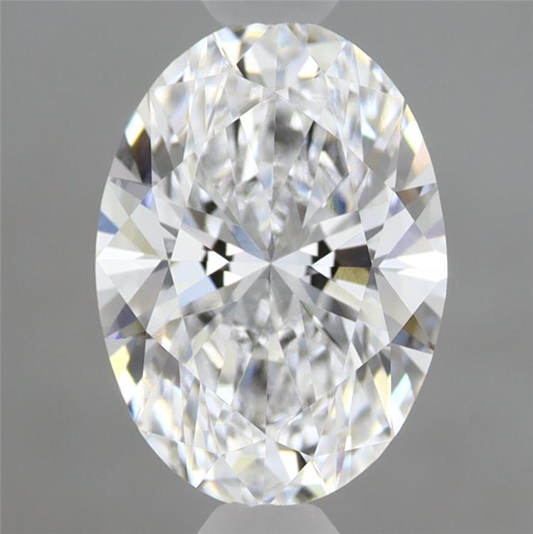 1.55ct Oval D VVS2 Lab Created Diamond