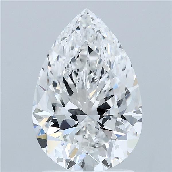 2.01ct Pear E VVS2 Lab Created Diamond