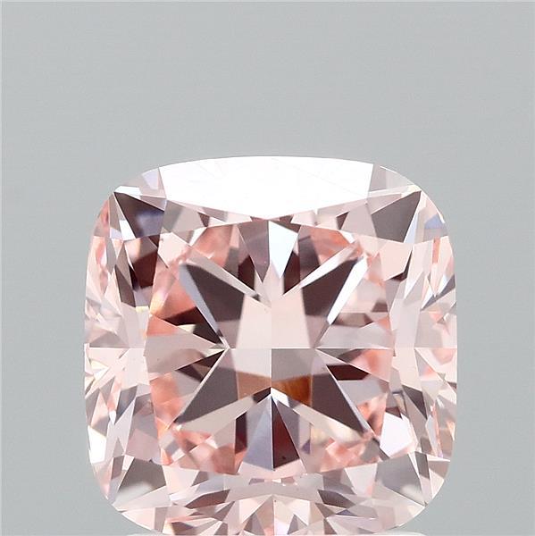 2.08ct Cushion FANCY INTENSE PINK VS1 Lab Created Diamond