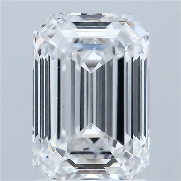 2.06ct Emerald D VS1 Lab Created Diamond