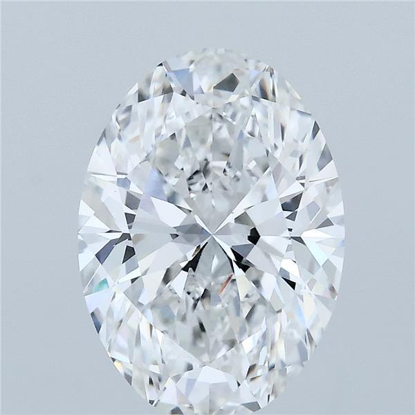 3.05ct Oval E VVS2 Lab Created Diamond