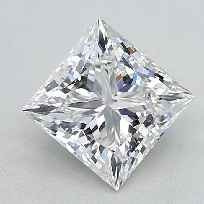 3.04ct Princess E VVS2 Lab Created Diamond