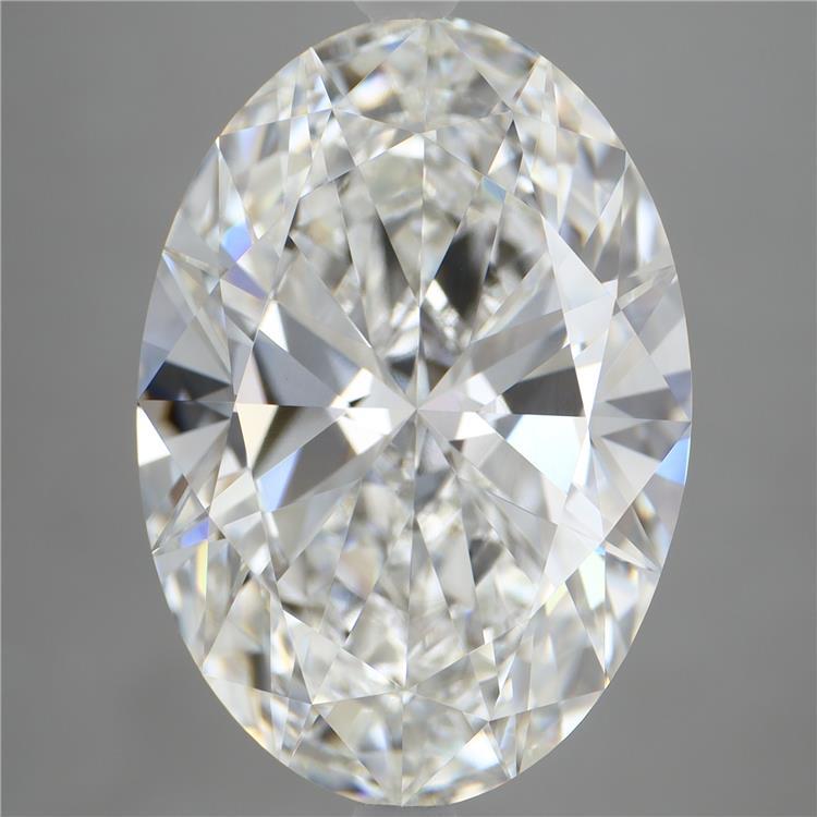 7.03ct Oval E VVS2 Lab Created Diamond