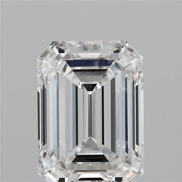 3.03ct Emerald D VVS1 Lab Created Diamond