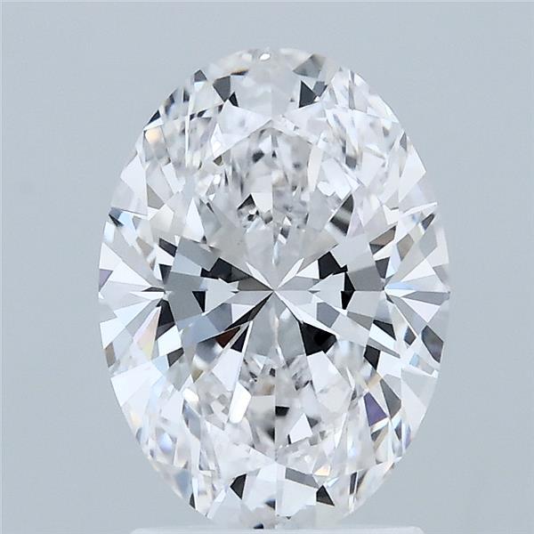 2.01ct Oval D VVS2 Lab Created Diamond