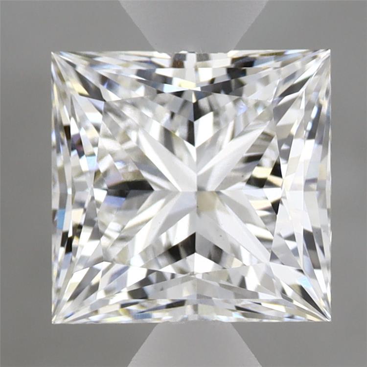 2.72ct Princess E VS1 Lab Created Diamond