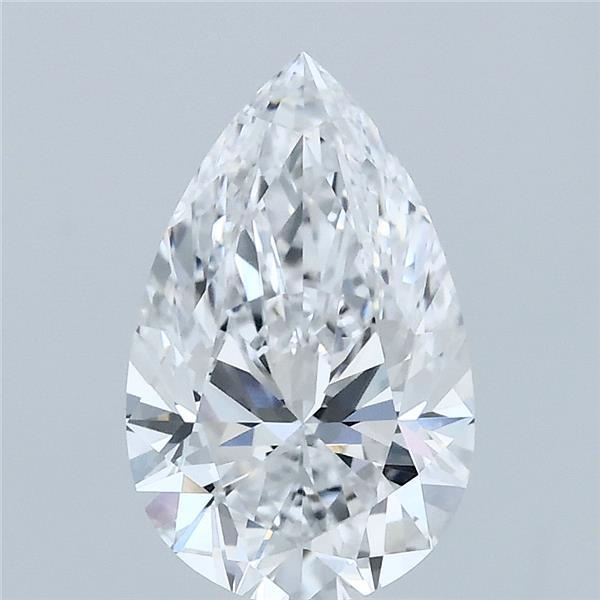 1.83ct Pear D VVS2 Lab Created Diamond