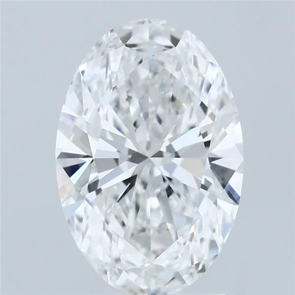 2.03ct Oval E VVS1 Lab Created Diamond