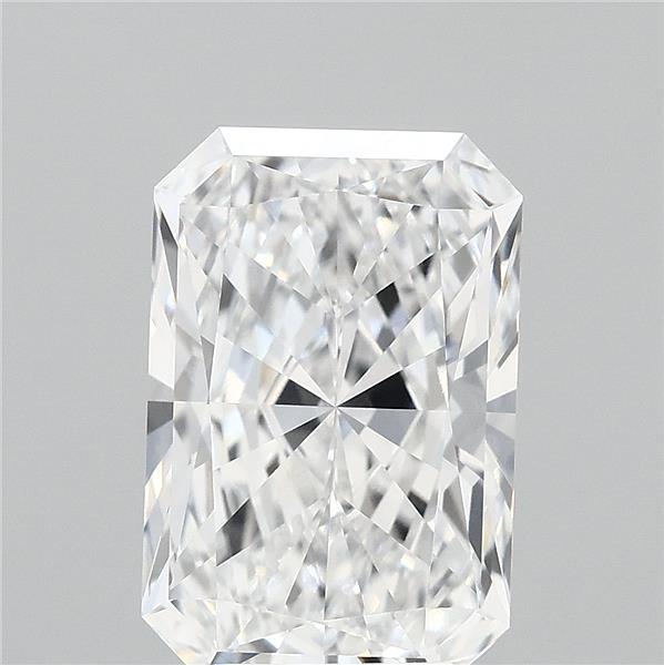 3.57ct Radiant D VVS1 Lab Created Diamond